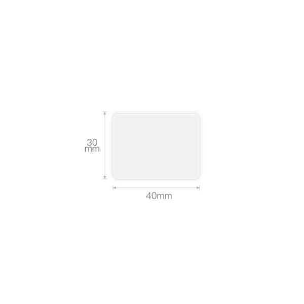 NIIMBOT Etikett (rulle) 40 x 30 mm transparent 230 st A2G88318801 Universaletikett