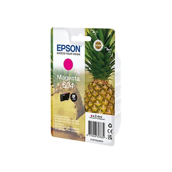 Bläckpatron - Epson - Pineapple Magenta - Färg: Vit - Blandat - 8715946707846