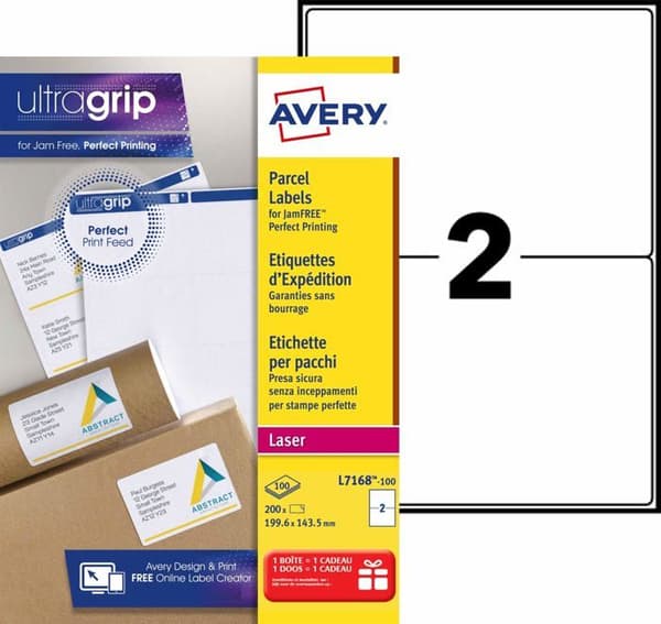 Etikett - Avery arkiveringsetikett - L7168-100