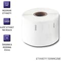 Miniatyrbild 2 av 2: Etiketter - QOLTEC - DYMO Lw-11354 - 57 x 32 mm - 1000 stycken - Vatten- och UV-beständig