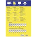 Miniatyrbild 3 av 3: Avery-Zweckform L3415-10 Ø 40 mm vitt papper 240 st permanent Laser universaletiketter 10 ark DIN A4