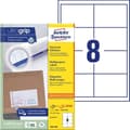 Miniatyrbild 1 av 3: Avery-Zweckform 3660-200 Etikett 97 x 67,7 mm vitt papper 1760 st permanenta Universaletiketter 220 ark D