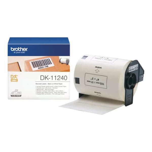 Brother DK-11240 51 x 102 mm 600 etikett(er) fraktetiketter för Brother QL-1050, QL-1050N, QL-550
