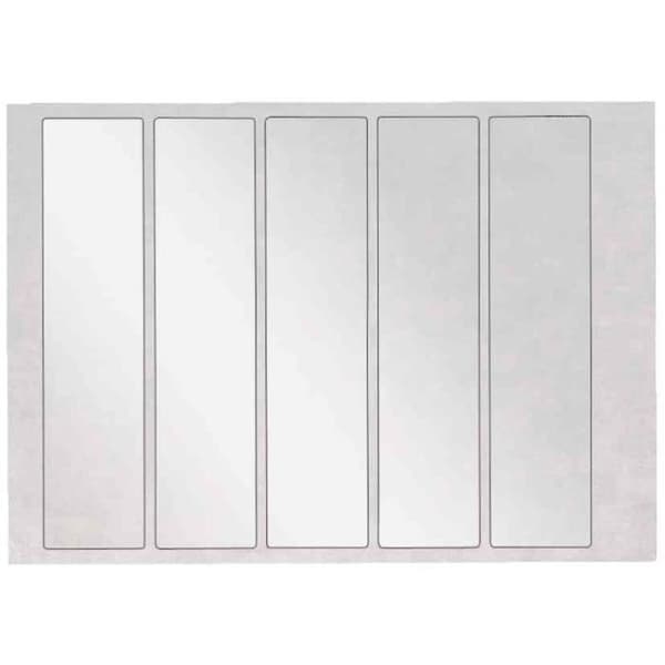 Skyddsetikett - LEITZ - OrgacolorPlus - Transparent - 46 x 195 mm - 500 stycken