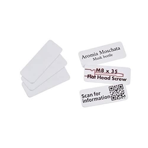 Självhäftande etiketter - COLOP - E-MARK - Paket om 50 - Plast - 45 x 18 mm