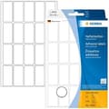 Miniatyrbild 1 av 2: Universella etiketter - HERMA - 2400 - 19 x 40 mm - 640 stycken - Vitt papper