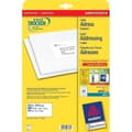 Miniatyrbild 3 av 3: Etiketter - AVERY - J8159-25 - 63,5 x 33,9 mm - Vita - 600 etiketter per förpackning