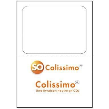 Integrerade etiketter - StickN'Go - L7980 - Colissimo format - 120 x 164 mm - Permanent lim