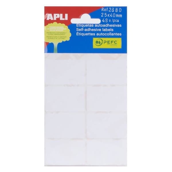 Apli Blister promotionsetiketter stark - 2680