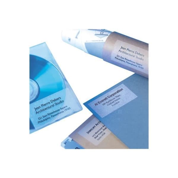 APLI PAPPER Transparent polyester A4 (210 x 297 mm) 20 enheter (20 ark x 1) etiketter