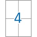 Miniatyrbild 2 av 2: Lim/etiketter Apli 105 x 148 mm Gul 20 Paneler - APLI - 105 x 148 mm - Gul