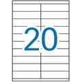 Miniatyrbild 2 av 2: APLI 1299 Etiketter 105 x 29 mm Vit