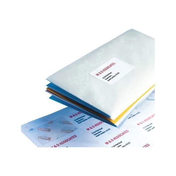 APLI PAPPER Avtagbara självhäftande vita A4 (210 x 297 mm) 100 ark(ar) 12) etiketter