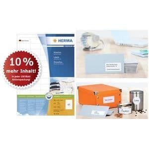 HERMA Permanenta etiketter PREMIUM A4 38,1x21,2 mm 100 ark 443749