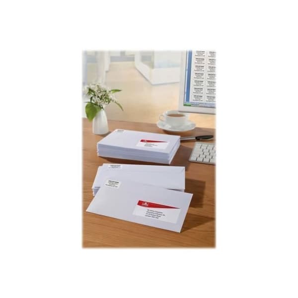 Avery White 63,5 x 38,1 mm 2100 etikett(er) (100 ark(ar) x 21) adressetiketter