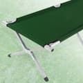 Miniatyrbillede 6 af 6: Feltseng i aluminium - grøn
