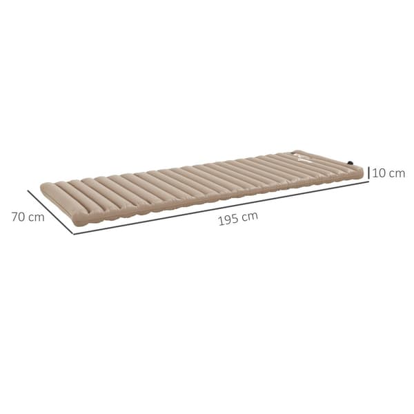 Retkisänky, 195x70 cm, Khaki