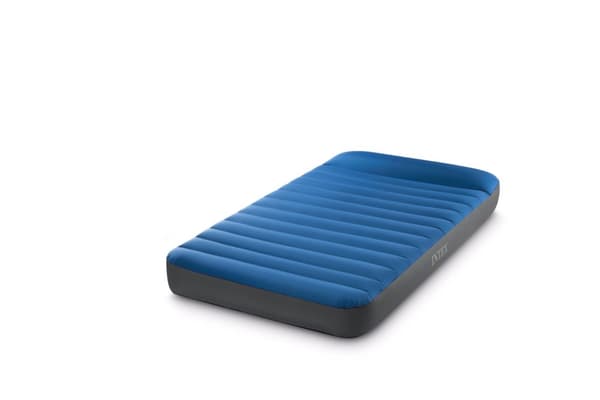 INTEX Luftmadras med pude og USB-pumpe 1-p