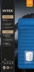 Miniatyrbillede 4 af 5: INTEX luftmadras med pude og USB-pumpe 2-p