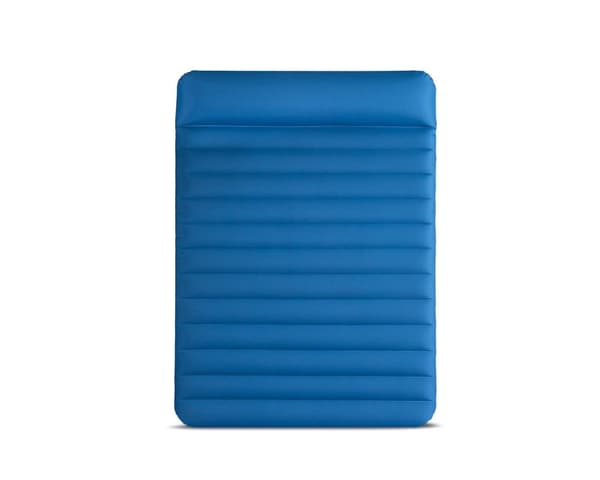 INTEX luftmadras med pude og USB-pumpe 2-p
