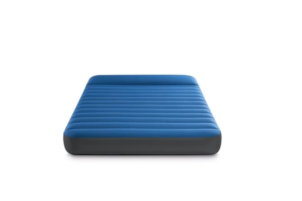 INTEX luftmadras med pude og USB-pumpe 2-p
