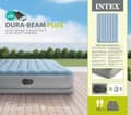 Miniatyrbild 9 av 9: INTEX Dura-Beam Plus Comfort 2-p Luftmadrass med USB pump