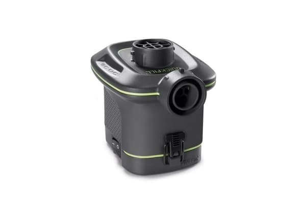 INTEX Dura-Beam Standard Luftmadrass med Batteri-pump 137x191x25cm