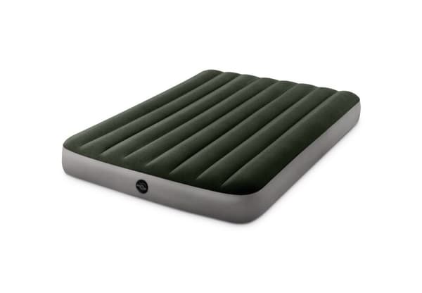 INTEX Dura-Beam Standard Luftmadrass med Batteri-pump 137x191x25cm