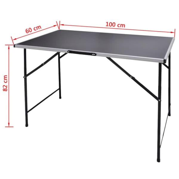 vidaXL Arbeidsbord 3 stk sammenleggbare