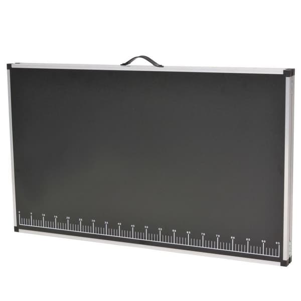 vidaXL Hopfällbart tapetbord MDF och aluminium 200x60x78 cm