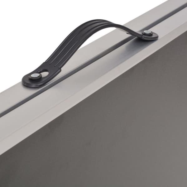 vidaXL Hopfällbart tapetbord MDF och aluminium 200x60x78 cm