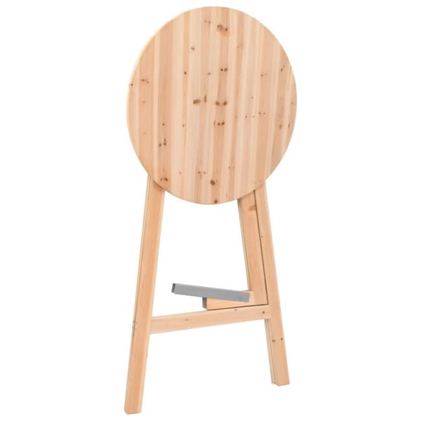 vidaXL sammenfoldeligt barbord 78 cm grantræ