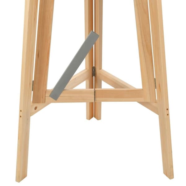 vidaXL sammenfoldeligt barbord 78 cm grantræ
