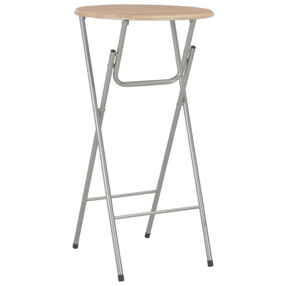 vidaXL Baaripöytä tammi 60x112 cm MDF