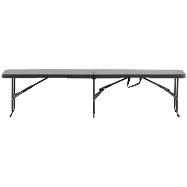 Royal Catering Hopfällbar bänk - 1830 x 300 x 430 mm - Royal Catering - 300 kg - Sort
