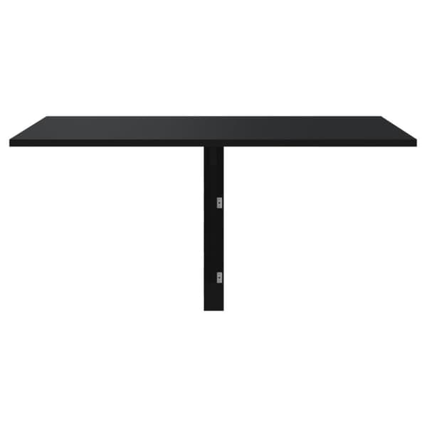vidaXL Väggbord svart 100x60x56 cm konstruerat trä