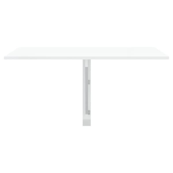 vidaXL Väggbord vit högglans 100x60x56 cm konstruerat trä
