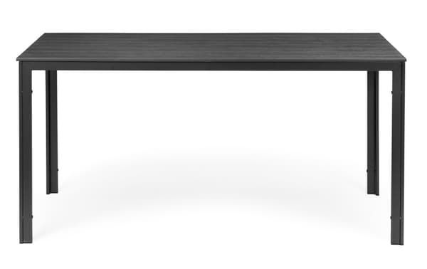 Havebord 6-personers - polywood - grå - 156x78 cm