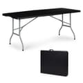 Miniatyrbillede 1 af 7: Campingbord - foldbart - 153x70x73,5cm - sort
