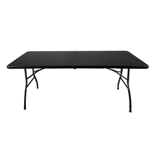 Hopfällbart Campingbord med Bänkar-Stol/Bord till Camping-180 cm