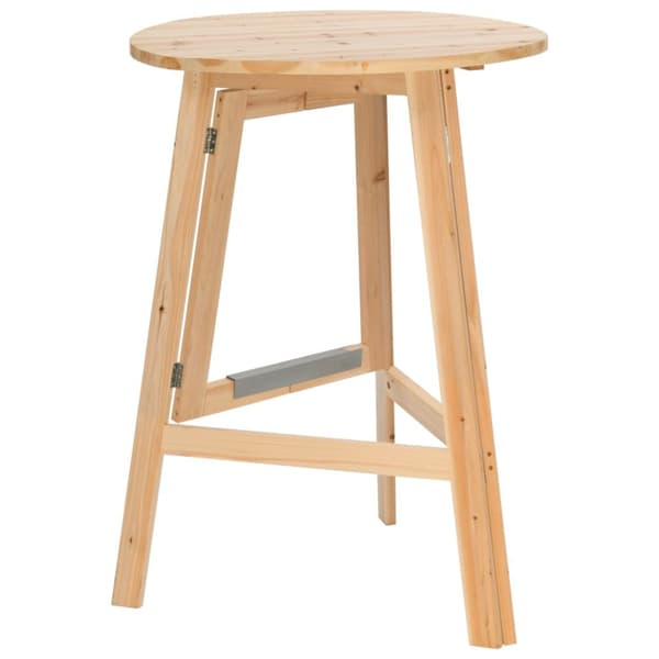 Foldeborde - Living sammenfoldeligt barbord 78 cm grantræ