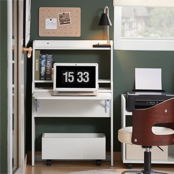 SoBuy Klaffbord Skrivbord Datorbord Laptopbord Arbetsbord FWT105-W