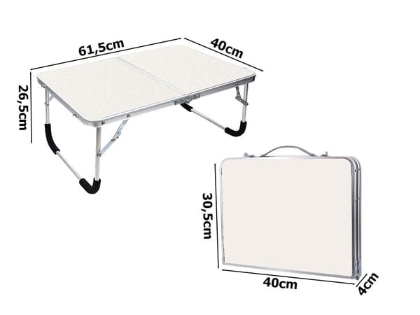 Datorbord / Campingbord - Hopfällbart Bord
