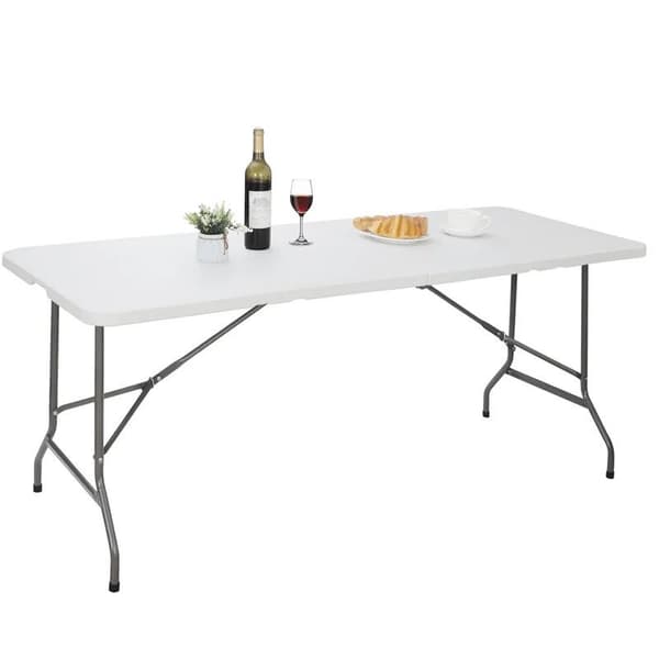 Klapbord Tonro 240x74cm, hvid