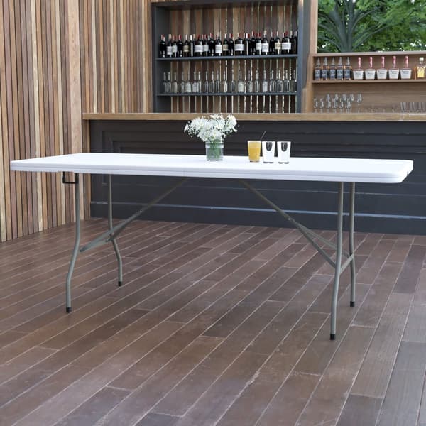 Klapbord Tonro 180x74cm, hvid