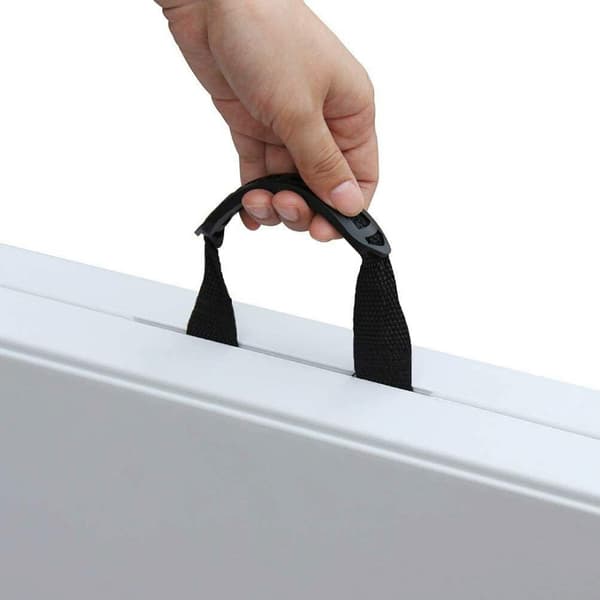 Klapbord 122x61 cm, hvid