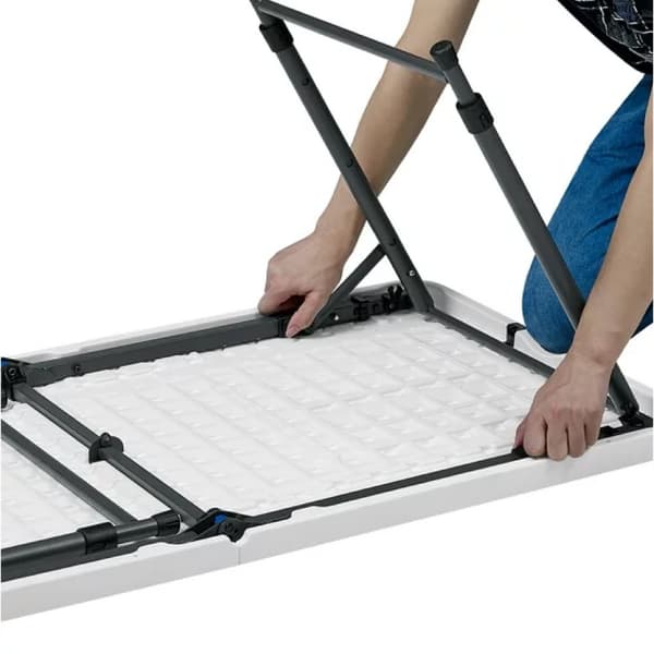 Klapbord 122x61 cm, hvid