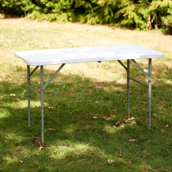 Klapbord 122x61 cm, hvid
