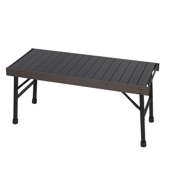 Campingbord, Fällbara ben, Mångsidig design, Kompakt storlek,svart