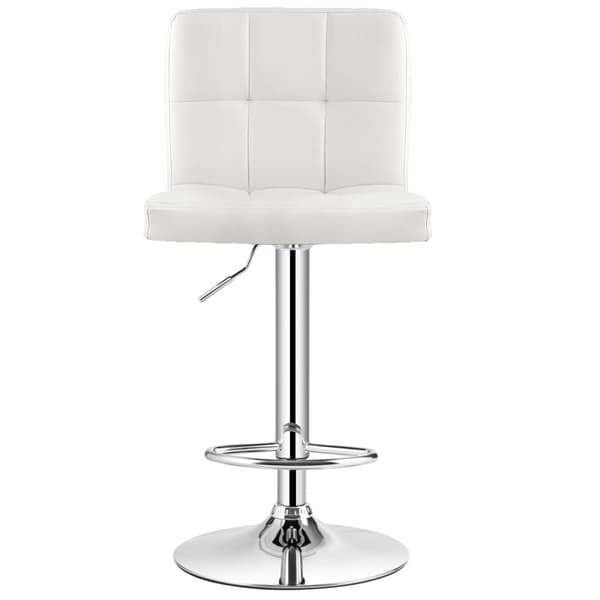 Barstol, 41x41x65-85 cm, Vit